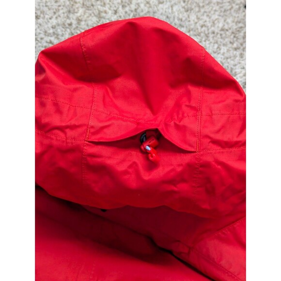 The North Face Womens Ski Jacket Red Insulated Full Zip Hooded Parka Size S - Picture 11 of 16